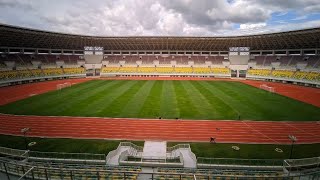 KEREN‼️RUMPUT BERPOLA ALA STADION EROPACALON MARKAS RANS FC UPDATE BANTEN INTERNATIONAL STADIUM [upl. by Rehptosirhc]