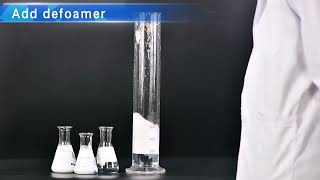 Defoamer Antifoam  Defoaming performance test [upl. by Eivol]