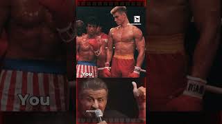 Stallone Says VILLAINS make the movie Ivan Drago perfect Adversary [upl. by Ania]