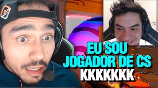 LUCAS1 JOGANDO VALORANT COM FNX PELA 1ª VEZ KKKKKKKKK [upl. by Lydnek]