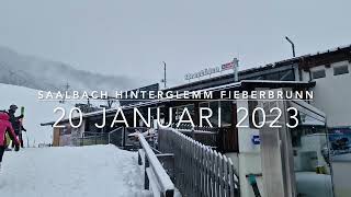 Skicircus Saalbach Hinterglemm Fieberbrunn 20 januari 2023 [upl. by Parthenia]