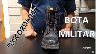 🥾 🥾 🥾 Amarre de Agujetas para una Bota Tipo Militar [upl. by Artemed875]