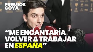 Matias Recalt tras ganar el Goya “Me encantaría volver a trabajar en España” [upl. by Jens]