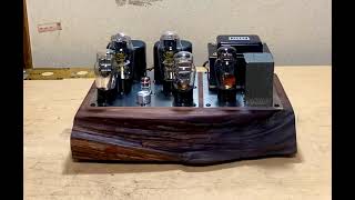 Otomon Lab 2A3 SE tube amp with driver tube 71A [upl. by Dru]