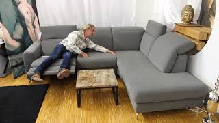 Incliner 33115 Der Video W Schillig Sofa [upl. by Retsim]