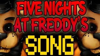 FIVE NIGHTS AT FREDDYS SONG Its Me FNAF LYRIC VIDEO [upl. by Amyas]