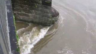 Workington Floods  Navvy Bridge Collapses [upl. by Trey]