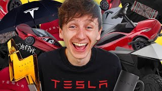 I Spent £500 on Tesla’s Official Merch Store [upl. by Reilamag]