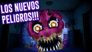 LOS NUEVOS PELIGROS  JUEVES LIVE DE TERROR  FNAF 4 [upl. by Risan]