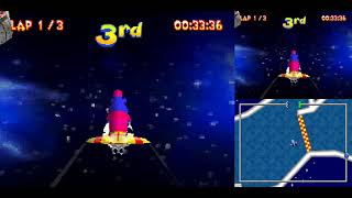 TAS Diddy Kong Racing DS  Spaceport Alpha Plane in 11842 [upl. by Aldo58]