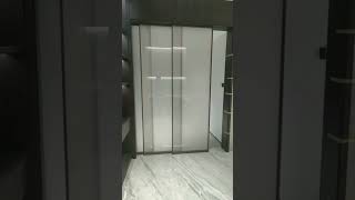 21 Electric telescopic sliding door system Overlapped automatic sliding glass doors autodoor [upl. by Sascha]