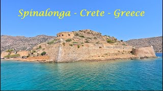 Spinalonga  Crete  Greece in 4K [upl. by Kcirre]