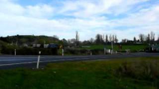 Leslie S2M Locomotive Horn Train 687 Near Wairoa [upl. by Tracy722]