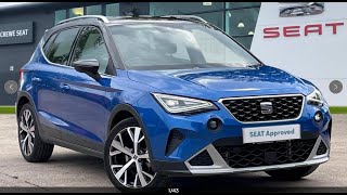 Approved Used SEAT Arona 10 TSI XPERIENCE Lux Euro 6 ss 5dr  Crewe SEAT amp CUPRA [upl. by Liba995]