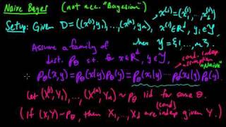 ML 81 Naive Bayes classification [upl. by Fawna]