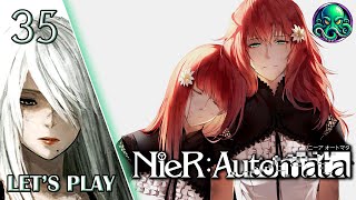 Dernier collecteur et backstory de DevolaPopola Run C  Nier Automata  Lets play FR Part 35 [upl. by Aicetel]