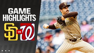 Padres vs Nationals Game Highlights 72524  MLB Highlights [upl. by Emanuel]