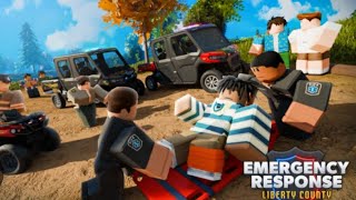 Playing￼ ￼ emergency response liberty County Roblox [upl. by Seedman]