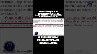 El KIRCHNERISMO ES UNA RUNFLA DE DEGENERADOS LLA VLLC KICILLOF PBA MILEI2027 [upl. by Eletnahc]