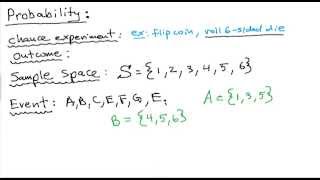 Probability Lesson 1 [upl. by Sirdna]