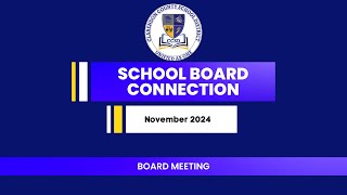 CCSD Board of Trustees Meeting November 2024 [upl. by Margarita]