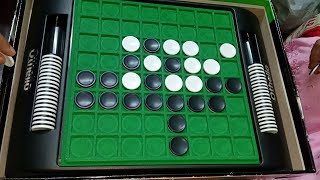 Village Classic Board Game  Othello Gameplay Village 2 Player GAME10 [upl. by Adnaluoy]