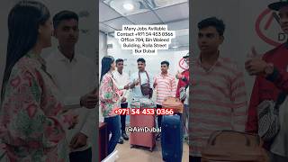 In 4 logo ko ek sath lgwa diya job par Aim Dubai Job Placement Success Stories dubaivisa dubai [upl. by Sefton251]