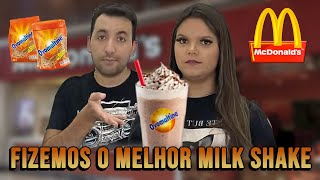 FIZEMOS O MILKSHAKE DE OVOMALTINE DA McDONALD´S  FAÇA VOCÊ TAMBÉM [upl. by Tanhya317]