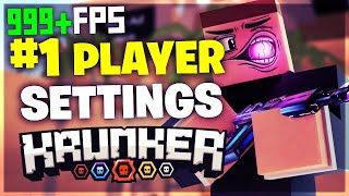 1 Krunkerio Player SETTINGS HIGH FPS SMOOTH SENS and MORE Zomballrs Krunker Settings [upl. by Blainey]