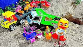 Dumper Truck wala cartoon toys baby Doll Duck Dancing Duck Toy Doll wala cartoon toys vipultoys [upl. by Maris]