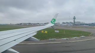 Transavia 737 Departing from Schiphol [upl. by Sublett]