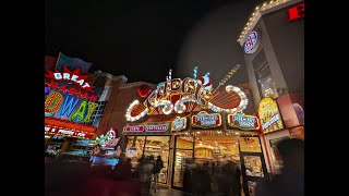 An Epic Evening at Clifton Hill  Niagaras Entertainment Hotspotniagarafallsattractions canada [upl. by Yggep]