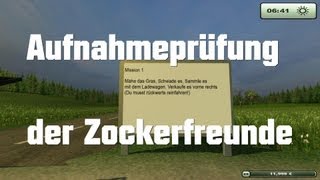 Aufnahmeprüfung Zockefreunde 001 Deutsch  Ösi Andi [upl. by Atsed]