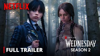 Wednesday Addams  Season 2  Full Trailer  Jenna Ortega  Netflix HD [upl. by Akayas]