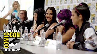 Highlights from WWE Superstars panel at San Diego ComicCon [upl. by Nnalyrehs]