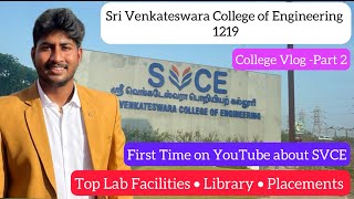 Sri Venkateswara College of EngineeringChennaiCampus VlogStudents ReviewTop Class LabampInfraTNEA [upl. by Werdna]