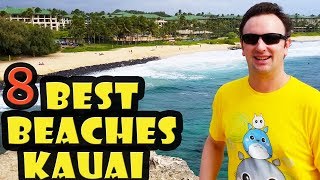 8 Best Beaches on Kauai Hawaii [upl. by Tewfik]