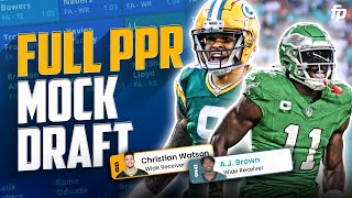 2024 Fantasy Football Mock Draft  PPR Expert Picks [upl. by Saref4]