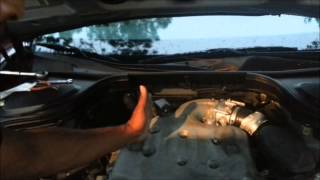 How to the replace camshaft sensor on Infiniti M35 G35 FX35 NIssan 350z Altima 3 5 pt 1 [upl. by Anitnemelc]