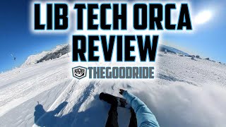 Lib Tech Orca 20192023 In Depth Snowboard Review vs Apex Orca Golden Orca and Gnu Gremlin [upl. by Rosella]