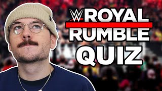 WWE ROYAL RUMBLE QUIZ [upl. by Crescentia]