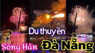 Cầu Rồng phun lửa  pháo hoa rực rỡ  Danang [upl. by Yer]