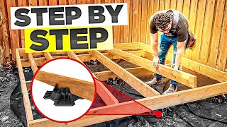 Easy DIY Deck Frame Walkthrough [upl. by Winfield]