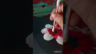 flower paintingart with Rinky Kumarishorttrending [upl. by Weirick9]