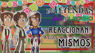 🥀✨Las leyendas reaccionan a ellos mismos✨🥀 ESPECIAL 15 de Septiembre  ATRASADISIMO [upl. by Nymsaj]