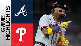 Braves vs Phillies Game Highlights 91223  MLB Highlights [upl. by Bibi7]