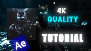 4K QUALITY tutorial  After Effects  Topaz Video Enhance [upl. by Gunther137]