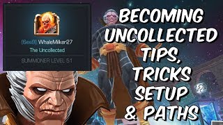 Becoming Uncollected  Setup Paths Tips amp Tricks  Marvel Contest Of Champions [upl. by Mauretta]