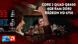 Resident Evil Revelations 2  Core 2 Quad Q8400  4GB DDR2  HD 6750 [upl. by Tedd]