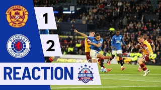 Old Firm FINAL  Motherwell 1  2 Rangers  Reaction  Rangers Rabble Podcast [upl. by Leiad]